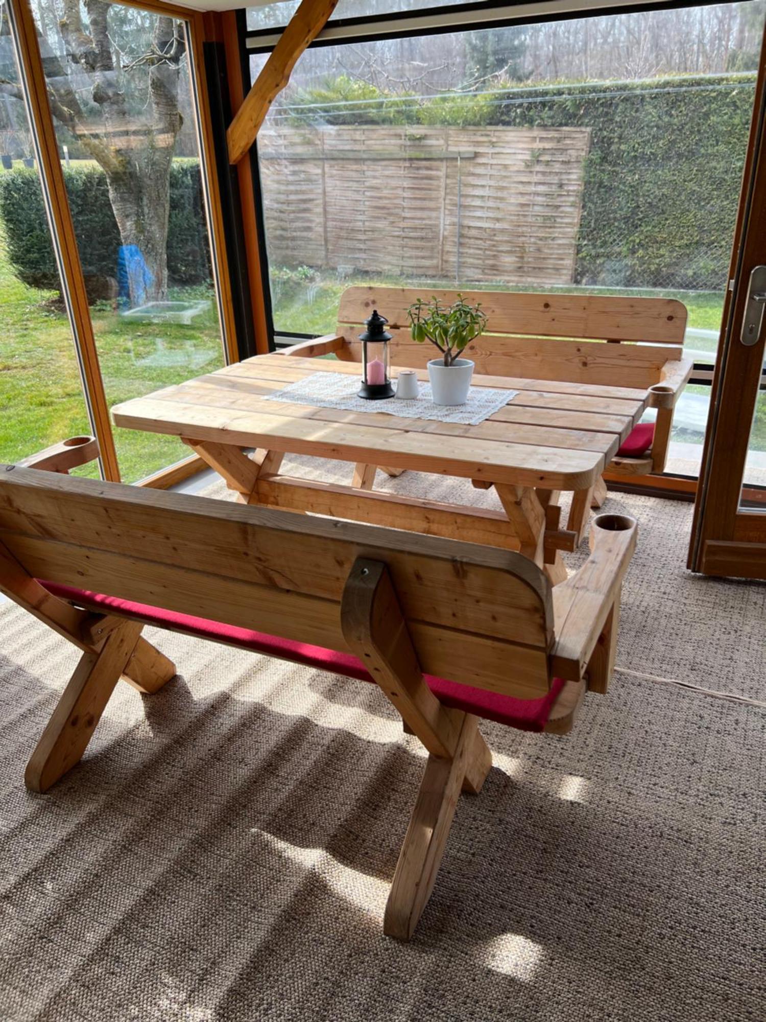 Erfurt-gemuetlich-sonnig-kueche-bad-garten-parken-pool-sauna-wlan-carogruen * Erfurt